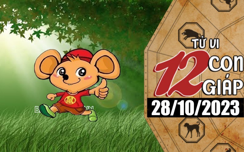 Tử vi hôm nay, xem tử vi 12 con giáp hôm nay ngày 28/10/2023: Tử vi hôm nay, xem tử vi 12 con giáp hôm nay ngày 28/10/2023: