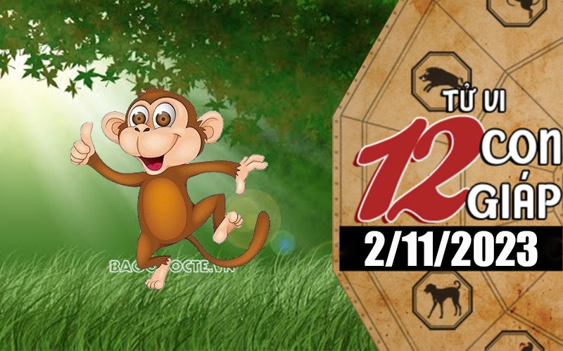 Tử vi hôm nay, xem tử vi 12 con giáp hôm nay ngày 2/11/2023: Tuổi Thân tài lộc vượng phát Tử vi hôm nay, xem tử vi 12 con giáp hôm nay ngày 2/11/2023: Tuổi Thân tài lộc vượng phát
