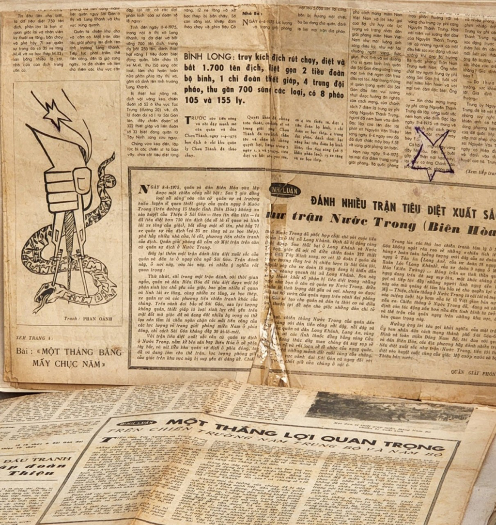 Tài liệu quý về báo chí cách mạng miền Nam lần đầu công bố - Ảnh 1. Tài liệu quý về báo chí cách mạng miền Nam lần đầu công bố - Ảnh 1.