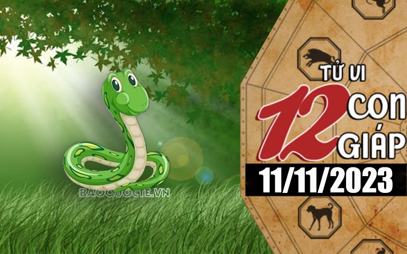 Tử vi hôm nay, xem tử vi 12 con giáp hôm nay ngày 11/11/2023: Tuổi Tỵ công việc phát triển Tử vi hôm nay, xem tử vi 12 con giáp hôm nay ngày 11/11/2023: Tuổi Tỵ công việc phát triển