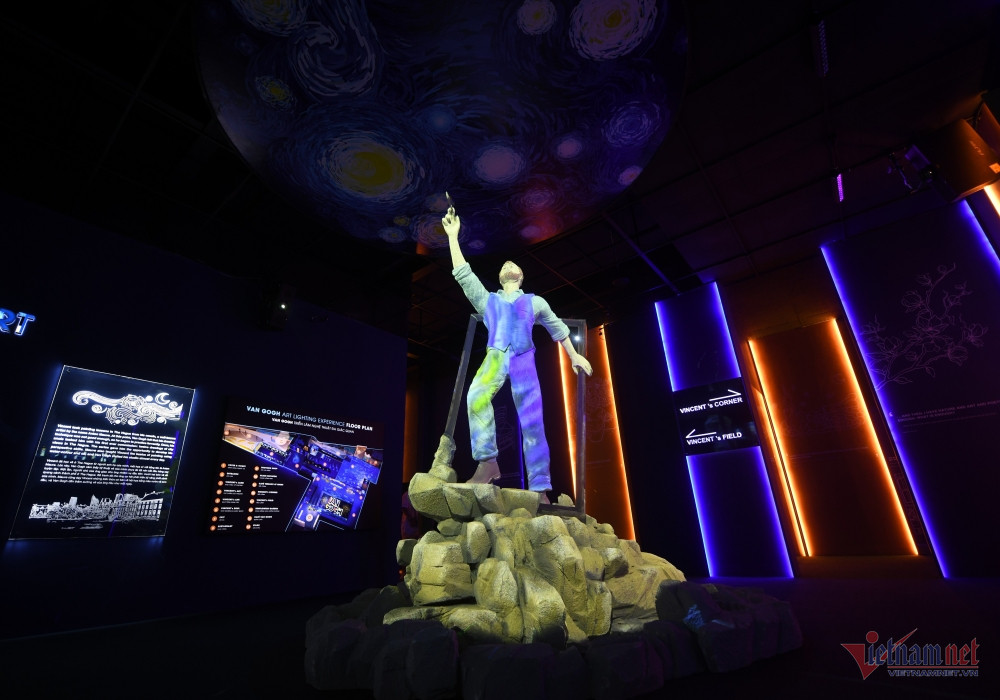 Thú vị triển lãm tương tác đa giác quan Van Gogh lần đầu tiên tại Việt Nam Thú vị triển lãm tương tác đa giác quan Van Gogh lần đầu tiên tại Việt Nam