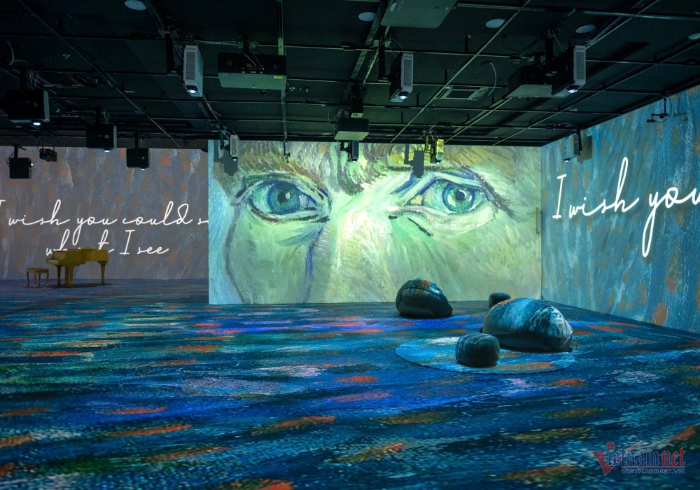Thú vị triển lãm tương tác đa giác quan Van Gogh lần đầu tiên tại Việt Nam Thú vị triển lãm tương tác đa giác quan Van Gogh lần đầu tiên tại Việt Nam