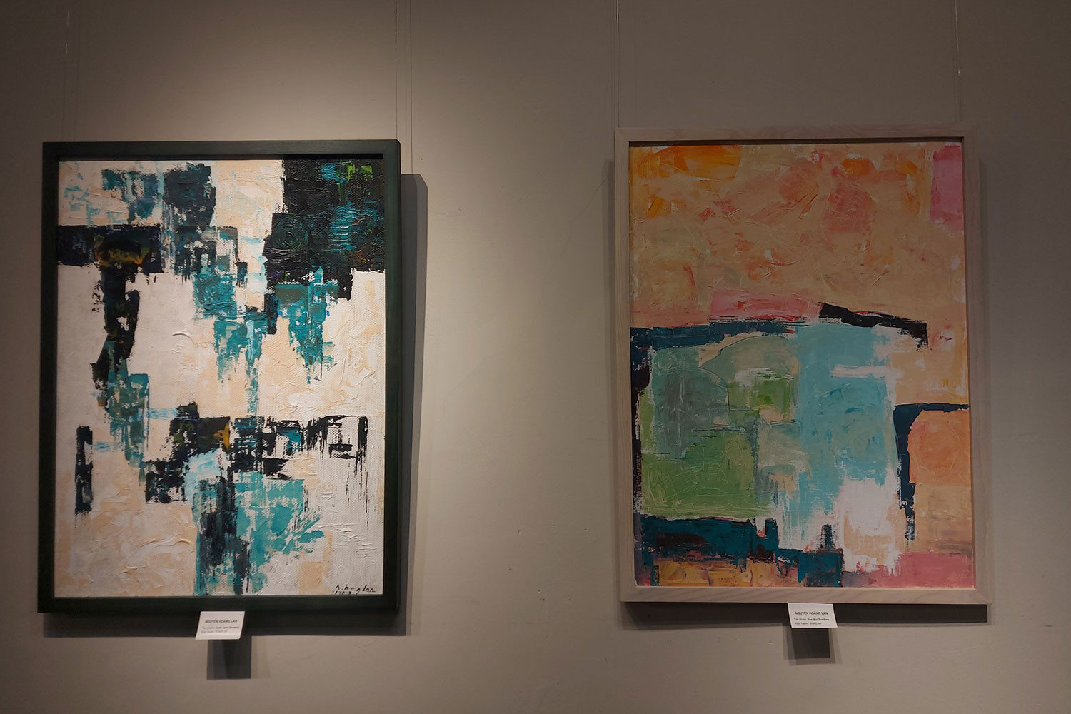 20 tác phẩm trừu tượng của hoạ sĩ Hoàng Lan 20 tác phẩm trừu tượng của hoạ sĩ Hoàng Lan