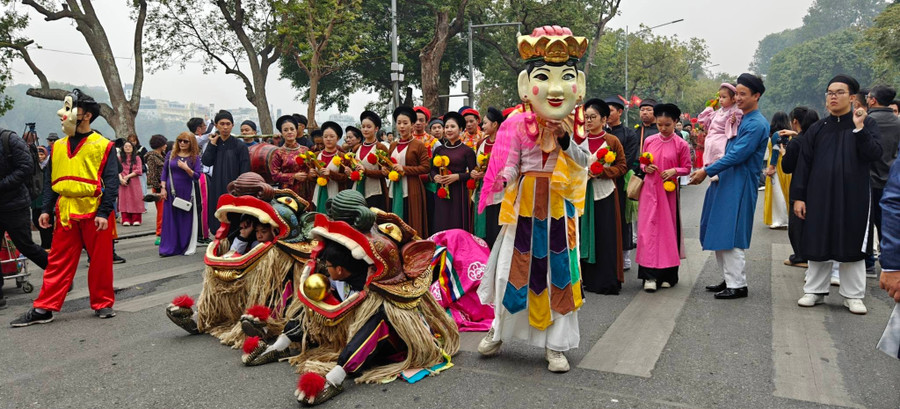 Rộn ràng khai mạc ‘Tết Việt – Tết phố’ tại phố cổ Hà Nội Rộn ràng khai mạc ‘Tết Việt – Tết phố’ tại phố cổ Hà Nội