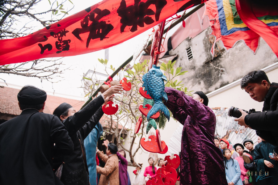 Trải nghiệm Tết xưa giữa không gian phố cổ Hà Nội