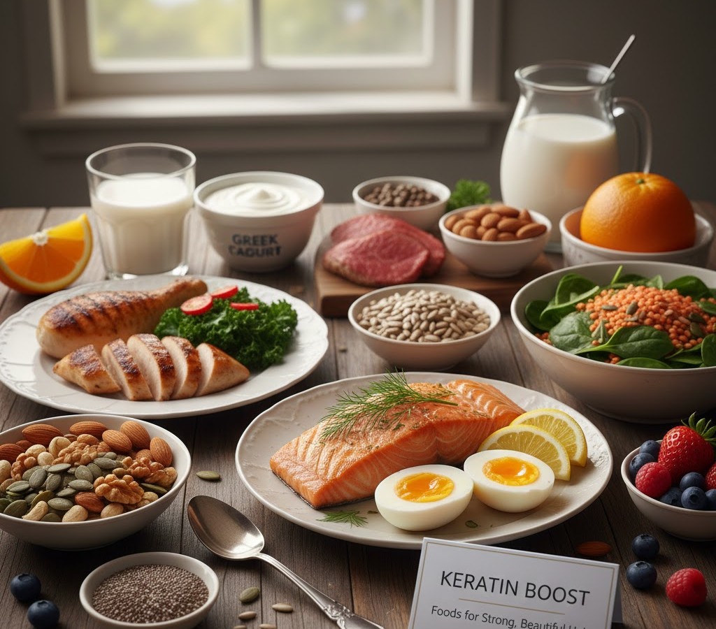 Thực phẩm giàu chất đạm nào giúp tóc khỏe đẹp?