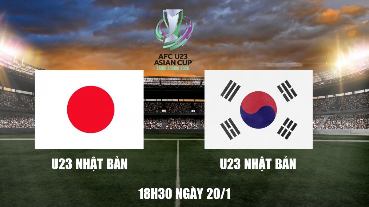 Nhận định U23 Nhật Bản vs U23 Hàn Quốc: Trận cầu đầy duyên nợ