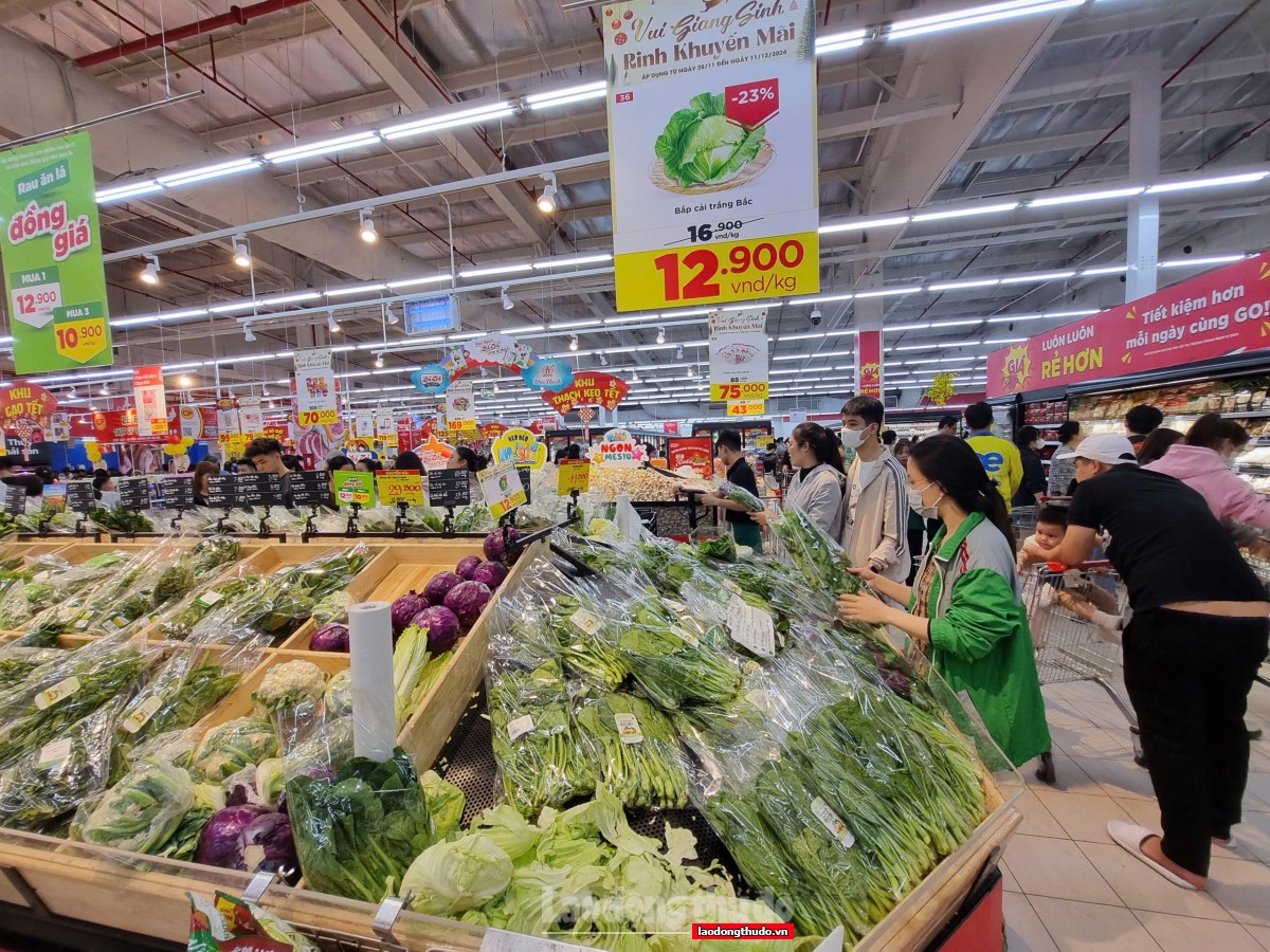 Hàng hóa dồi dào, giá cả ít biến động sau Tết Ất Tỵ Hà Nội: Doanh thu bán lẻ hàng hóa tháng 1/2025 tăng 10,6%