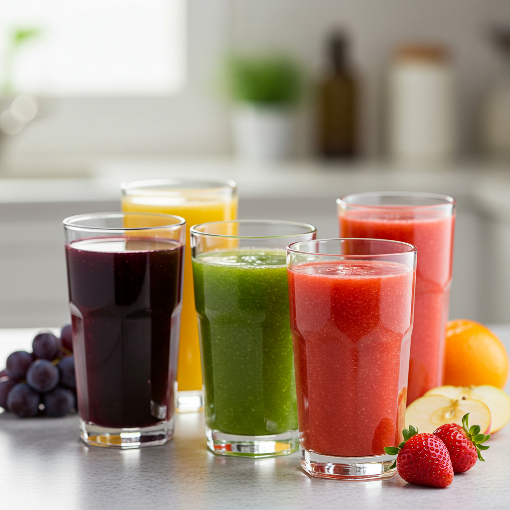 Ưu và nhược điểm của nước ép trái cây với trẻ em Ưu và nhược điểm của nước ép trái cây với trẻ em