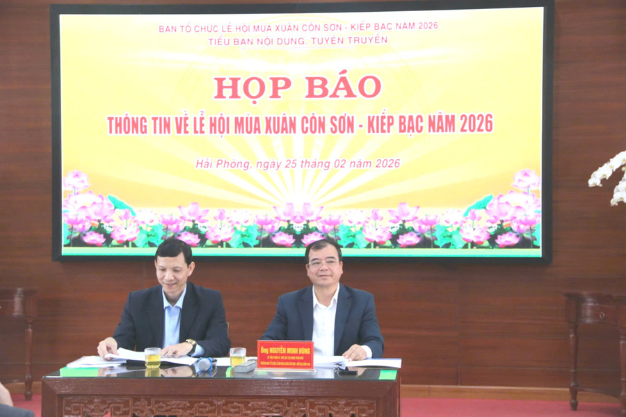 Lễ hội mùa Xuân Côn Sơn - Kiếp Bạc 2026 xứng tầm Di sản Thế giới Lễ hội mùa Xuân Côn Sơn - Kiếp Bạc 2026 xứng tầm Di sản Thế giới