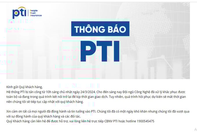 Sau VNDirect, thêm PTI và IPAAM bị tấn công mạng Sau VNDirect, thêm PTI và IPAAM bị tấn công mạng