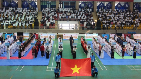 Hơn 300 VĐV tranh tài tại Giải vô địch Karate miền Bắc 2025