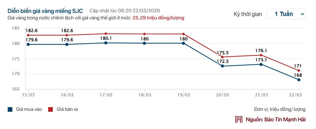 Giá vàng tuần qua: Người ôm vàng lỗ nặng Giá vàng tuần qua: Người ôm vàng lỗ nặng
