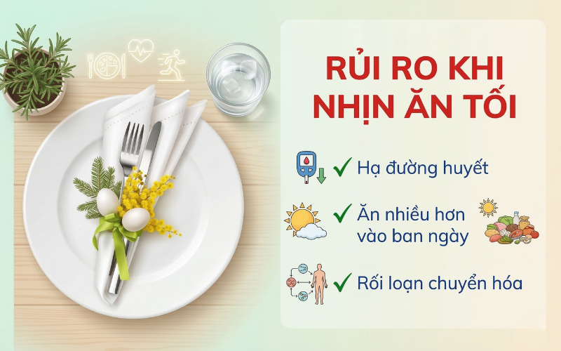 Nhịn ăn tối có thật sự giúp giảm cân nhanh hơn không? Nhịn ăn tối có thật sự giúp giảm cân nhanh hơn không?