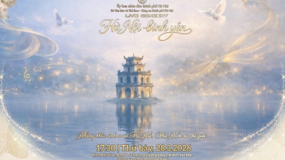 Live concert ‘Hà Nội bình yên’ tổ chức miễn phí ở phố đi bộ