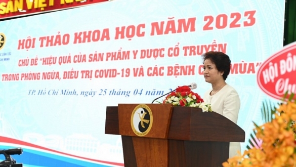 Hội thảo khoa học năm 2023: “Hiệu quả của sản phẩm y dược cổ truyền trong phòng ngừa, điều trị Covid-19 và các bệnh cúm mùa”