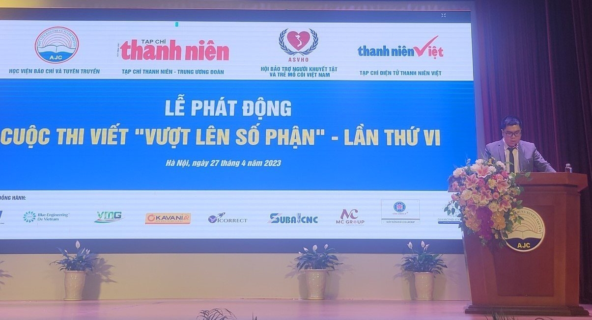 Tạp chí Thanh Niên tổ chức cuộc thi viết "Vượt lên số phận" lần thứ VI Tạp chí Thanh Niên tổ chức cuộc thi viết "Vượt lên số phận" lần thứ VI