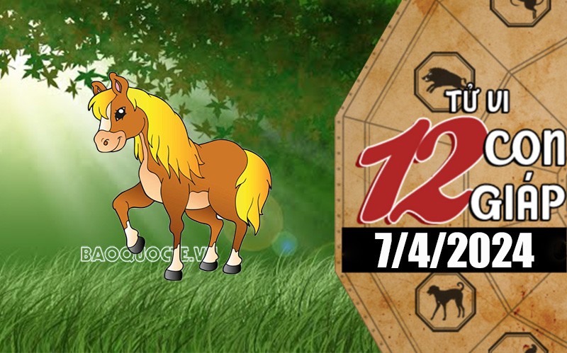 Tử vi hôm nay, xem tử vi 12 con giáp hôm nay ngày 7/4/2024: Tuổi Ngọ tiền tài bình thường