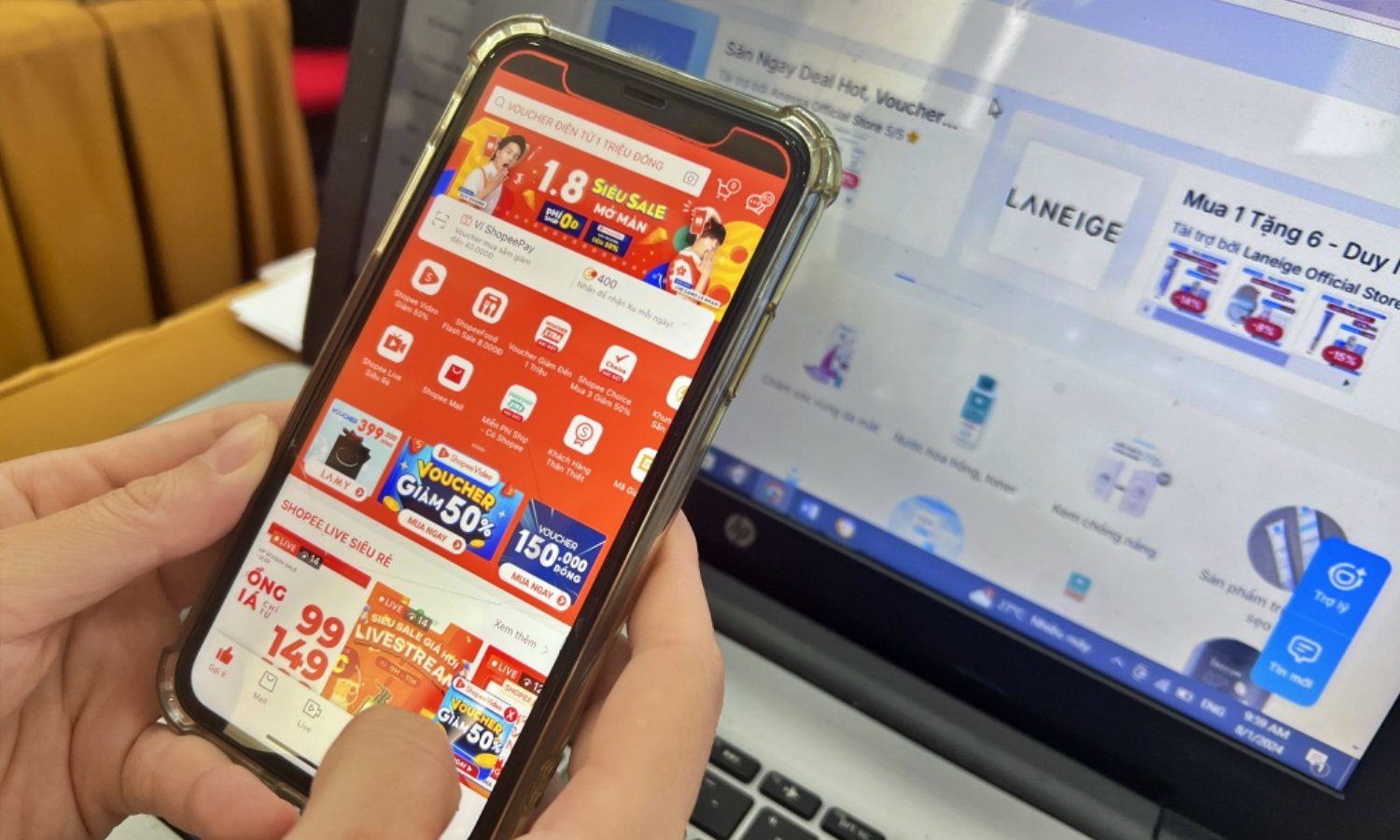 Thương mại điện tử: 3 tháng nộp gần 35.000 tỷ tiền thuế