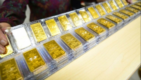 Giá vàng áp sát mốc 110 triệu/lượng, tăng hơn 2 triệu chỉ sau một đêm