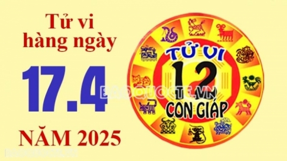Tử vi hôm nay, xem tử vi 12 con giáp hôm nay ngày 17/4/2025: Tuổi Dần một ngày hạnh phúc