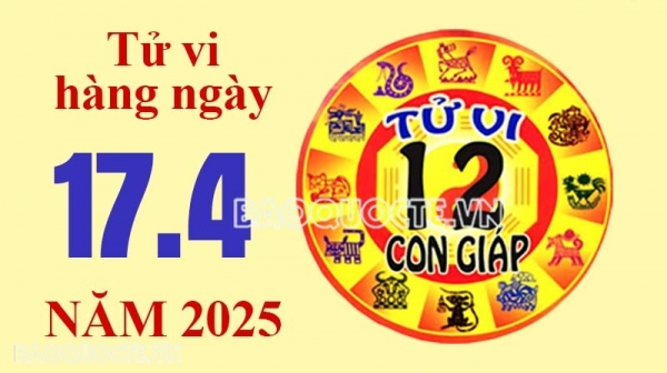 Tử vi hôm nay, xem tử vi 12 con giáp hôm nay ngày 17/4/2025: Tuổi Dần một ngày hạnh phúc