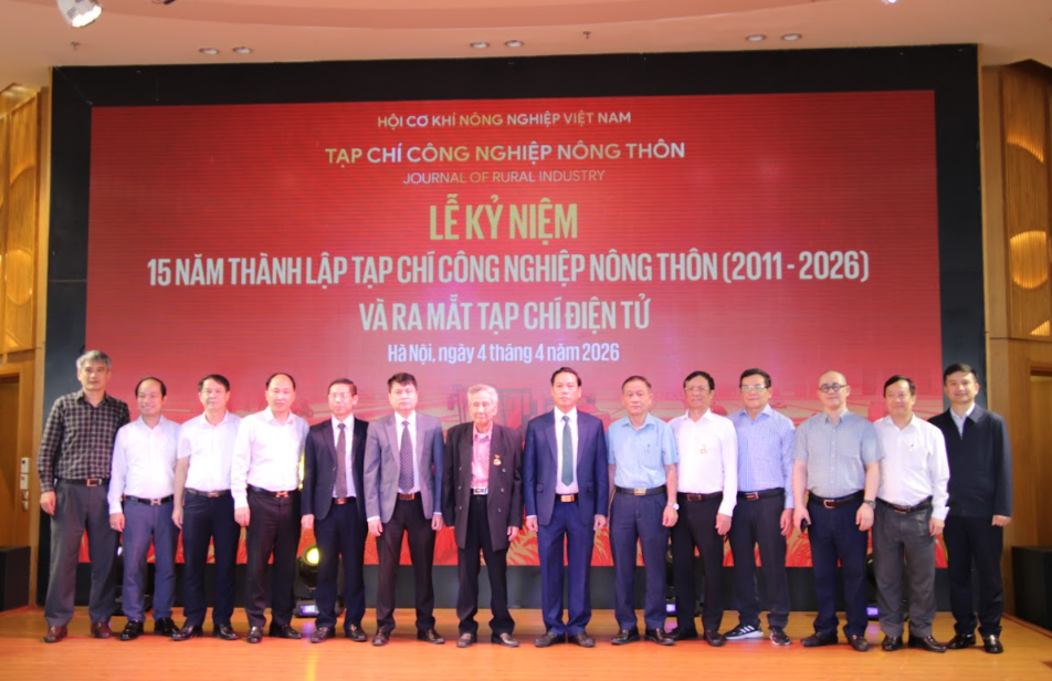 Tạp chí Công nghiệp Nông thôn kỷ niệm 15 năm thành lập và ra mắt Tạp chí điện tử Tạp chí Công nghiệp Nông thôn kỷ niệm 15 năm thành lập và ra mắt Tạp chí điện tử