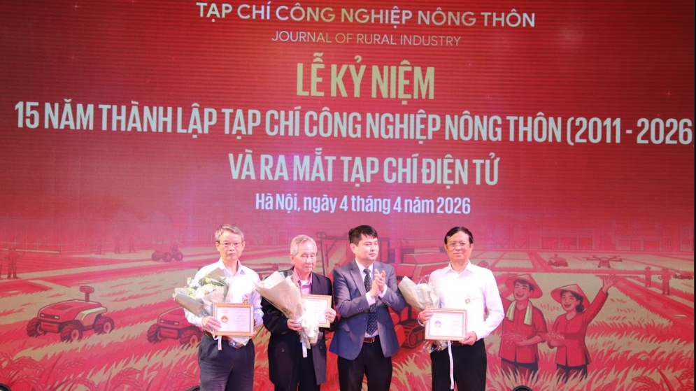 Tạp chí Công nghiệp Nông thôn kỷ niệm 15 năm thành lập và ra mắt Tạp chí điện tử