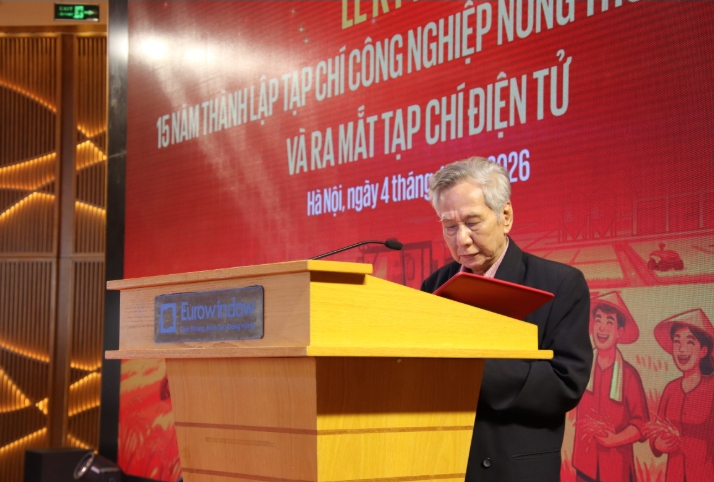 Tạp chí Công nghiệp Nông thôn kỷ niệm 15 năm thành lập và ra mắt Tạp chí điện tử Tạp chí Công nghiệp Nông thôn kỷ niệm 15 năm thành lập và ra mắt Tạp chí điện tử