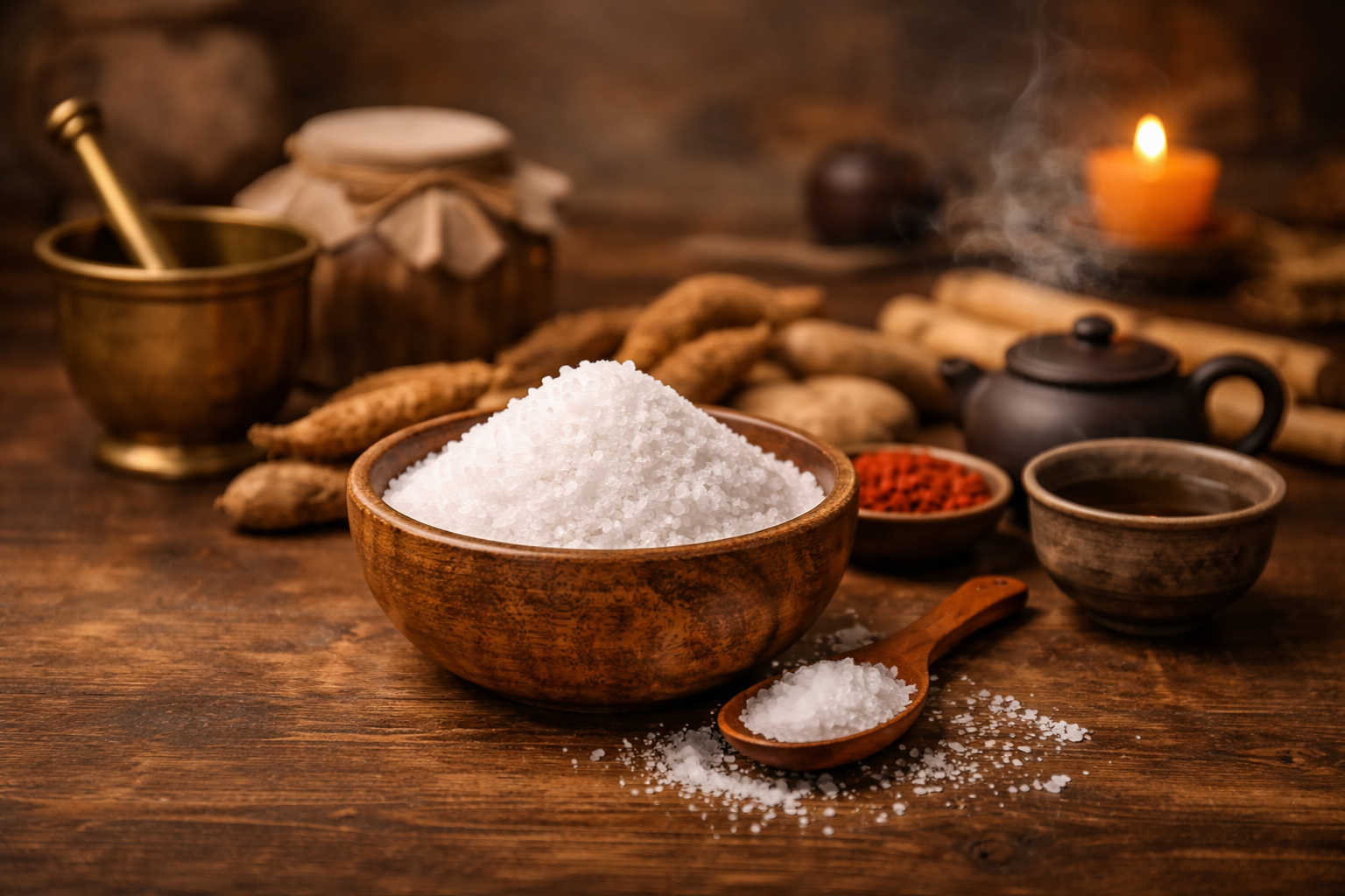 Tác dụng của muối theo y học cổ truyền Tác dụng của muối theo y học cổ truyền