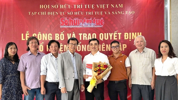 Bổ nhiệm tân Tổng Biên tập Tạp chí điện tử Sở hữu Trí tuệ và Sáng tạo