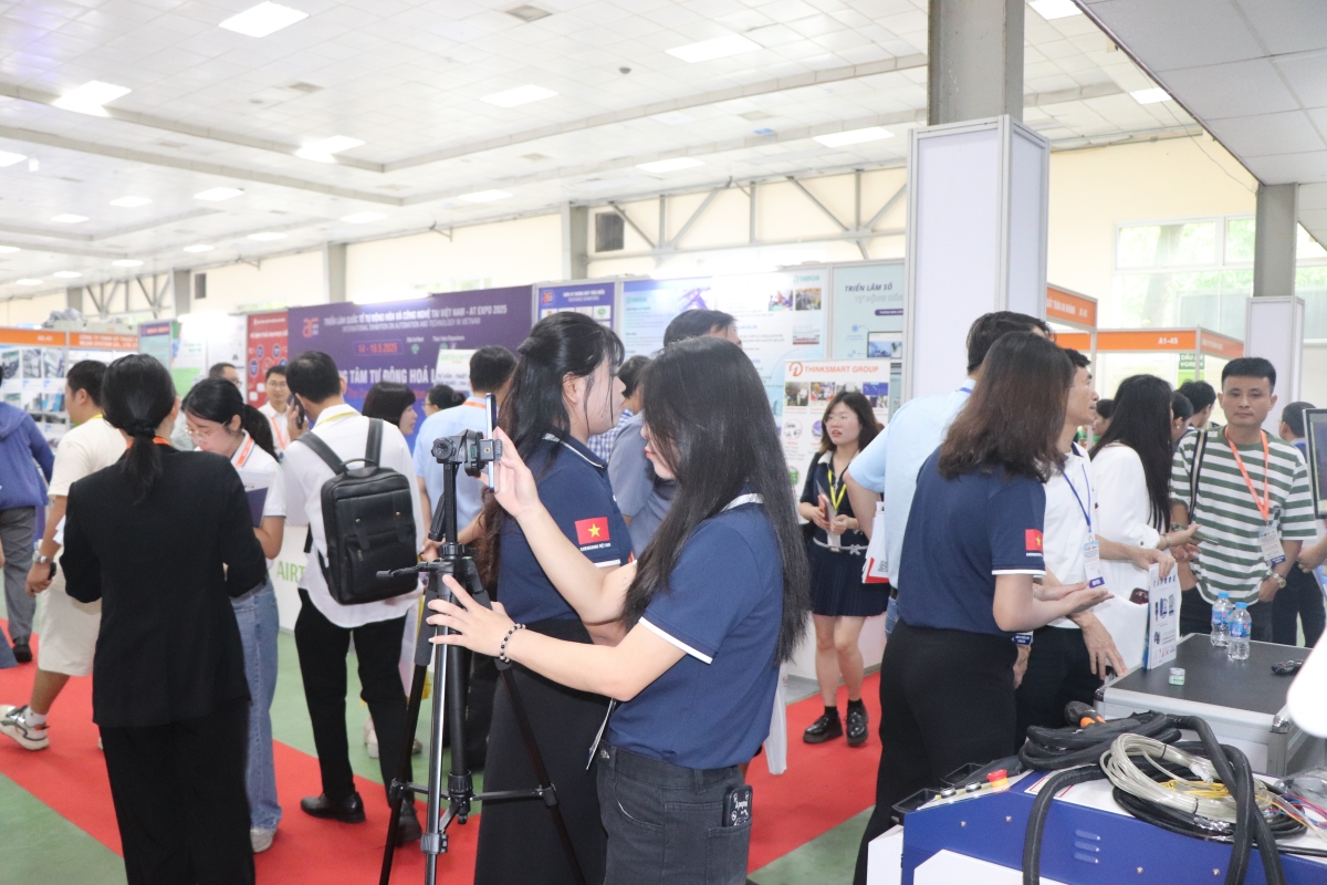 Tự động hoá trong tầm mắt: Những hình ảnh nổi bật tại Triển Lãm AT Expo 2025 Tự động hoá trong tầm mắt: Những hình ảnh nổi bật tại Triển Lãm AT Expo 2025