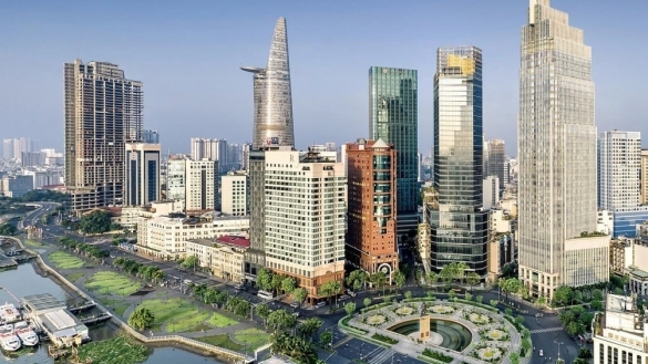 Xây dựng 1 trung tâm tài chính quốc tế nhưng hoạt động ở 2 thành phố