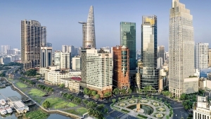 Xây dựng 1 trung tâm tài chính quốc tế nhưng hoạt động ở 2 thành phố