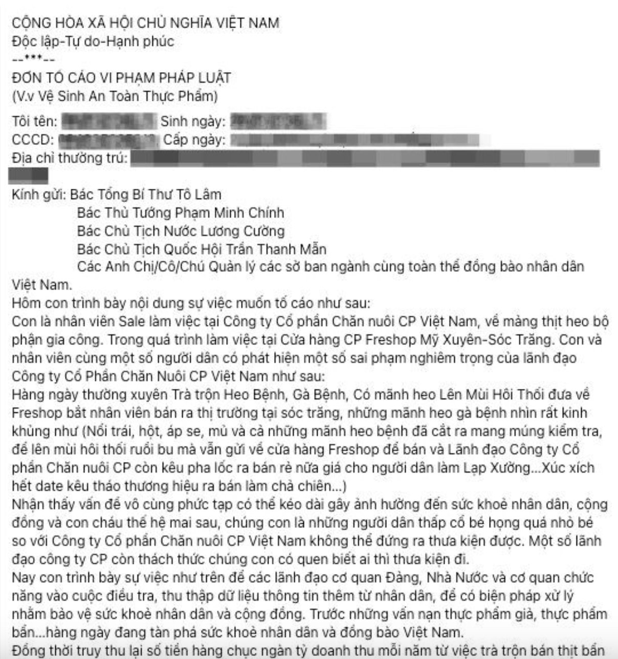 C.P. Việt Nam: Lùm xùm chất lượng thực phẩm và tham vọng niêm yết C.P. Việt Nam: Lùm xùm chất lượng thực phẩm và tham vọng niêm yết