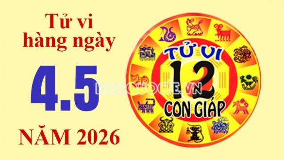 Tử vi hôm nay, xem tử vi 12 con giáp hôm nay ngày 4/5/2026: Tuổi Dần tài chính khởi sắc