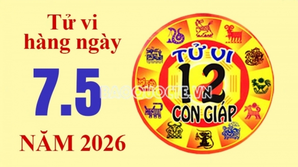 Tử vi hôm nay, xem tử vi 12 con giáp hôm nay ngày 7/5/2026: Tuổi Thìn nhiều cơ hội kiếm tiền