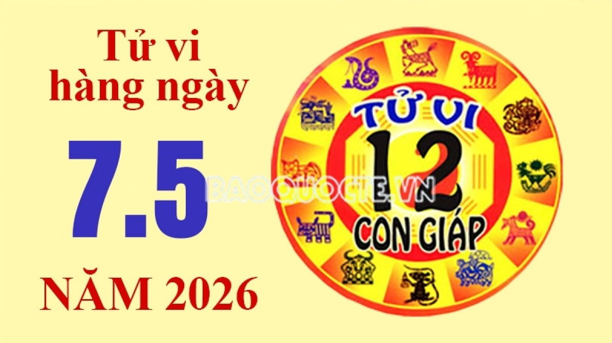Tử vi hôm nay, xem tử vi 12 con giáp hôm nay ngày 7/5/2026: Tuổi Thìn nhiều cơ hội kiếm tiền