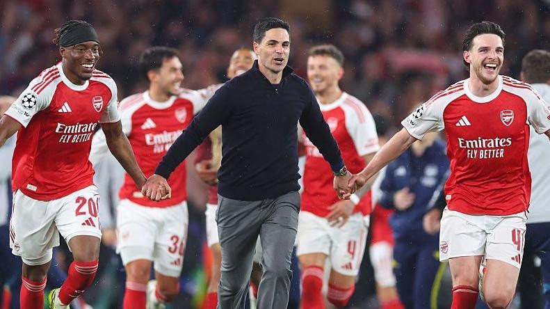 Arsenal dự kiến lên ngôi vương Ngoại hạng Anh 2025/26 theo siêu máy tính Opta