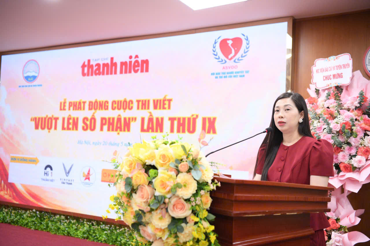 Phát động Cuộc thi viết “Vượt lên số phận” lần thứ IX Phát động Cuộc thi viết “Vượt lên số phận” lần thứ IX