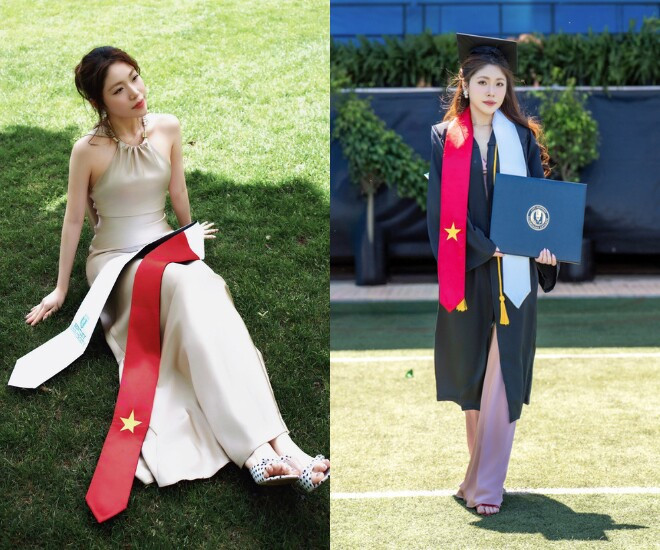 Nguyễn Thanh Thảo tốt nghiệp xuất sắc tại Mỹ, Lê Âu Ngân Anh là nghiên cứu sinh Tiến sĩ và Phó khoa, trong khi Thu Uyên sở hữu bằng cử nhân loại giỏi. Nguyễn Thanh Thảo tốt nghiệp xuất sắc tại Mỹ, Lê Âu Ngân Anh là nghiên cứu sinh Tiến sĩ và Phó khoa, trong khi Thu Uyên sở hữu bằng cử nhân loại giỏi.