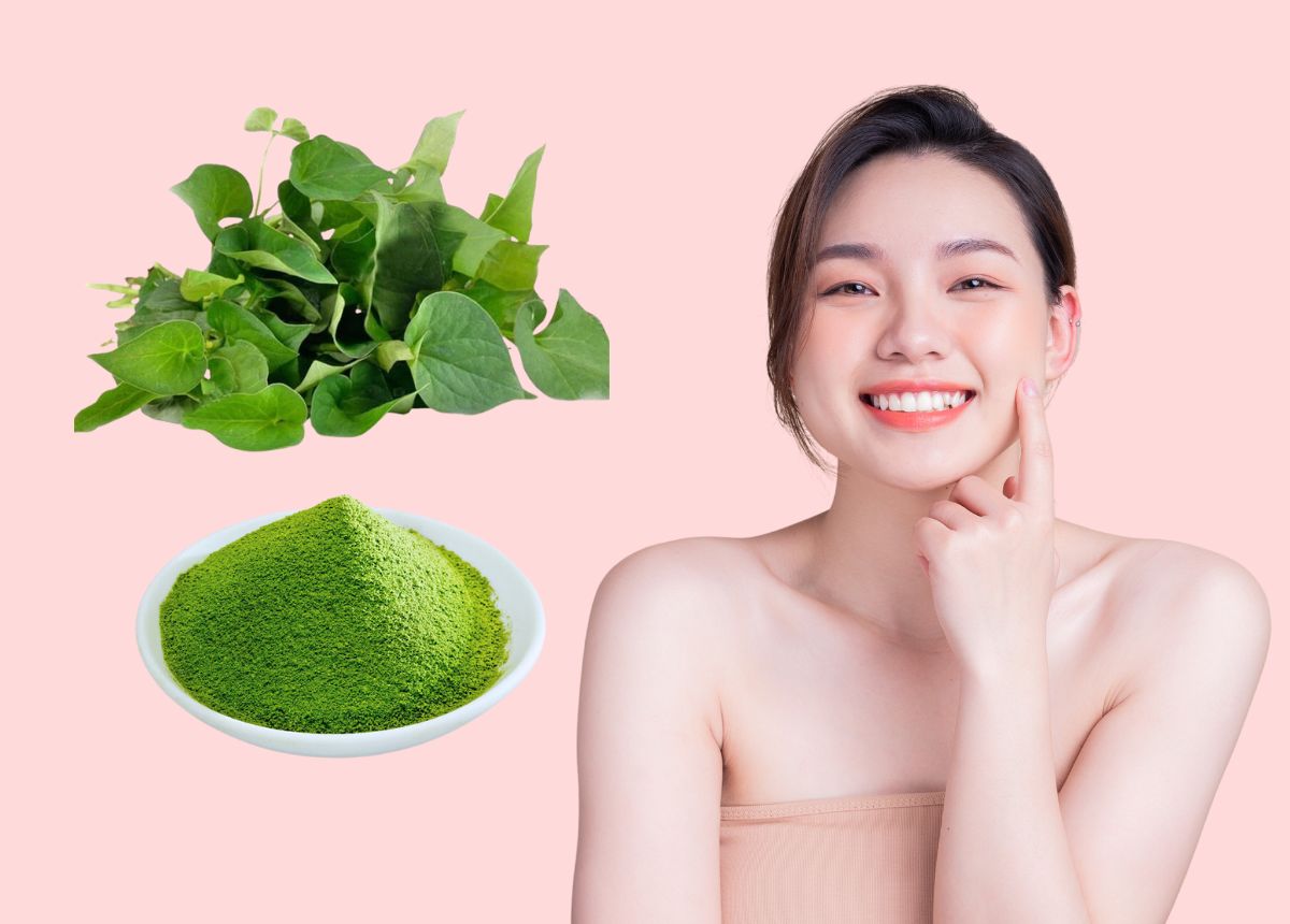 Cách dùng rau diếp cá tốt cho da mụn