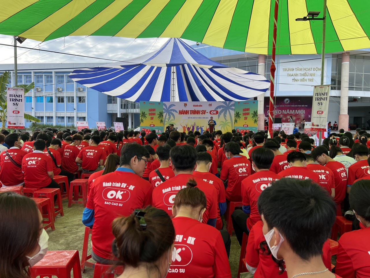 Sinh viên Bến Tre trải nghiệm "Hành trình SV - OK" Sinh viên Bến Tre trải nghiệm "Hành trình SV - OK"