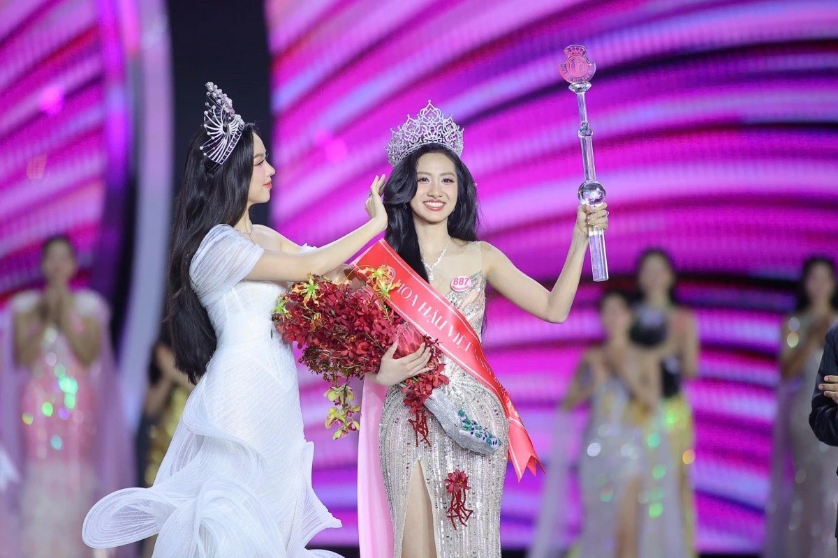 Hà Trúc Linh đăng quang Hoa hậu Việt Nam 2024