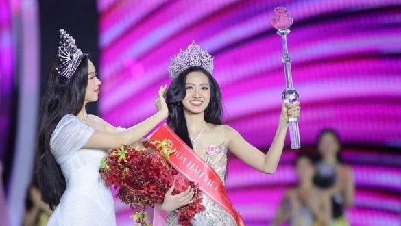 Hà Trúc Linh đăng quang Hoa hậu Việt Nam 2024