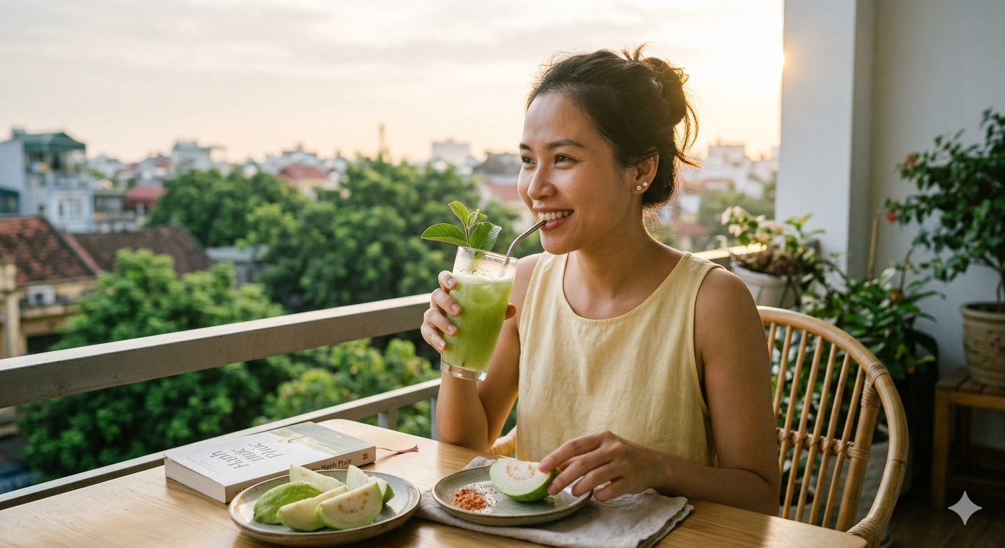 8 tác dụng khi uống nước ép ổi mỗi sáng vào mùa hè 8 tác dụng khi uống nước ép ổi mỗi sáng vào mùa hè