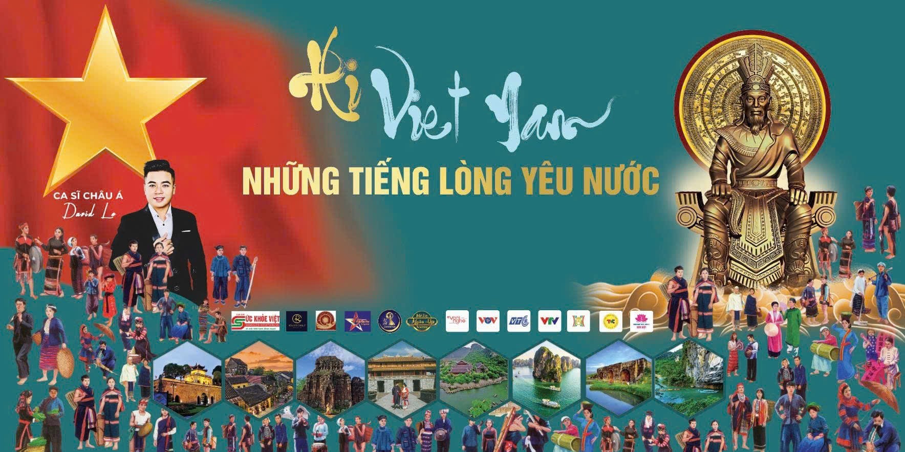 Ca sĩ Châu Á David Le  Hành trình 20 năm tuổi Đảng, 30 năm cống hiến vì nghệ thuật và cộng đồng.