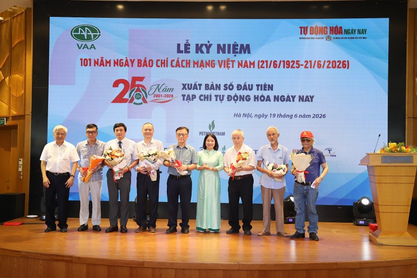 Tạp chí Tự động hóa Ngày nay kỷ niệm 25 năm xuất bản số đầu tiên Tạp chí Tự động hóa Ngày nay kỷ niệm 25 năm xuất bản số đầu tiên