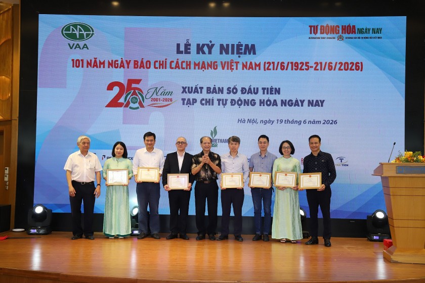 Tạp chí Tự động hóa Ngày nay kỷ niệm 25 năm xuất bản số đầu tiên Tạp chí Tự động hóa Ngày nay kỷ niệm 25 năm xuất bản số đầu tiên
