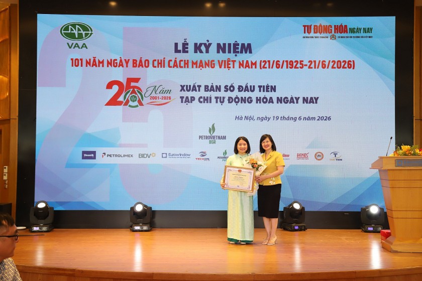 Tạp chí Tự động hóa Ngày nay kỷ niệm 25 năm xuất bản số đầu tiên Tạp chí Tự động hóa Ngày nay kỷ niệm 25 năm xuất bản số đầu tiên